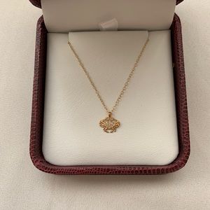 Chatham Jewelers Tiny Diamond Crab Necklace